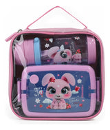 Chimola Lunch Box Set Bunny Bz143 Rosa
