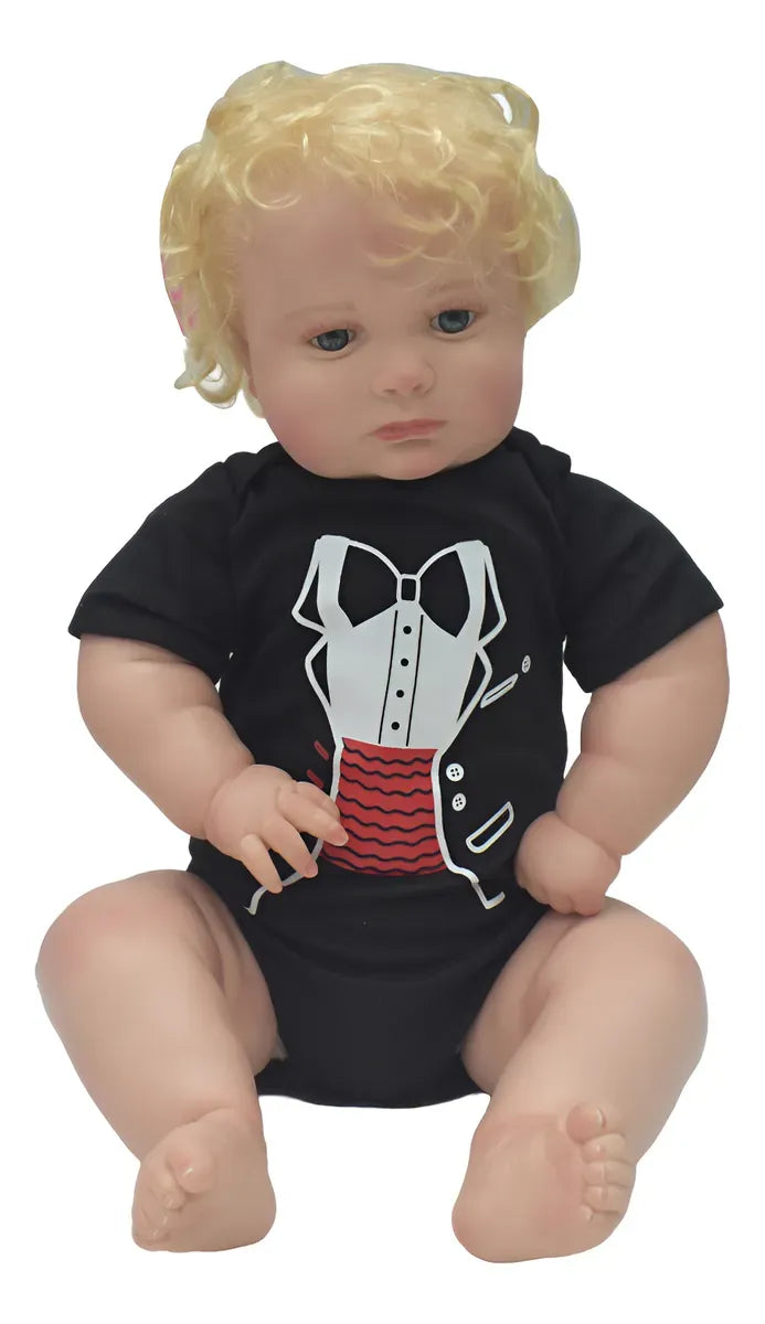 Muñeca Newborn 60 cm con Cabello y Accesorios S43536