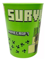 Vaso Minecraft 300ml Verde MI063