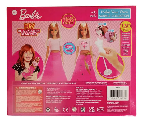 Barbie Set Sparkle Ropa De Muñeca Para Diseñar Bbfd3