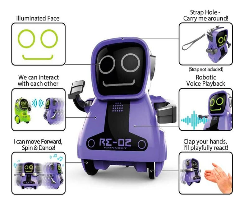 Robot Pokibot Interactivo 7.5 Cm 88529