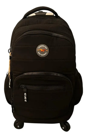 Mochila Carrito Escolar 18 Pulgadas Sl2501n Kinderland Negro