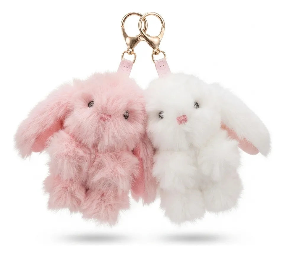 Conejo Llavero de Peluche 10cm Shine KL547