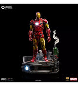 Iron Studios Iron Man Unleashed Deluxe - Marvel Comics Scale 1/10 MARCAS94423-10