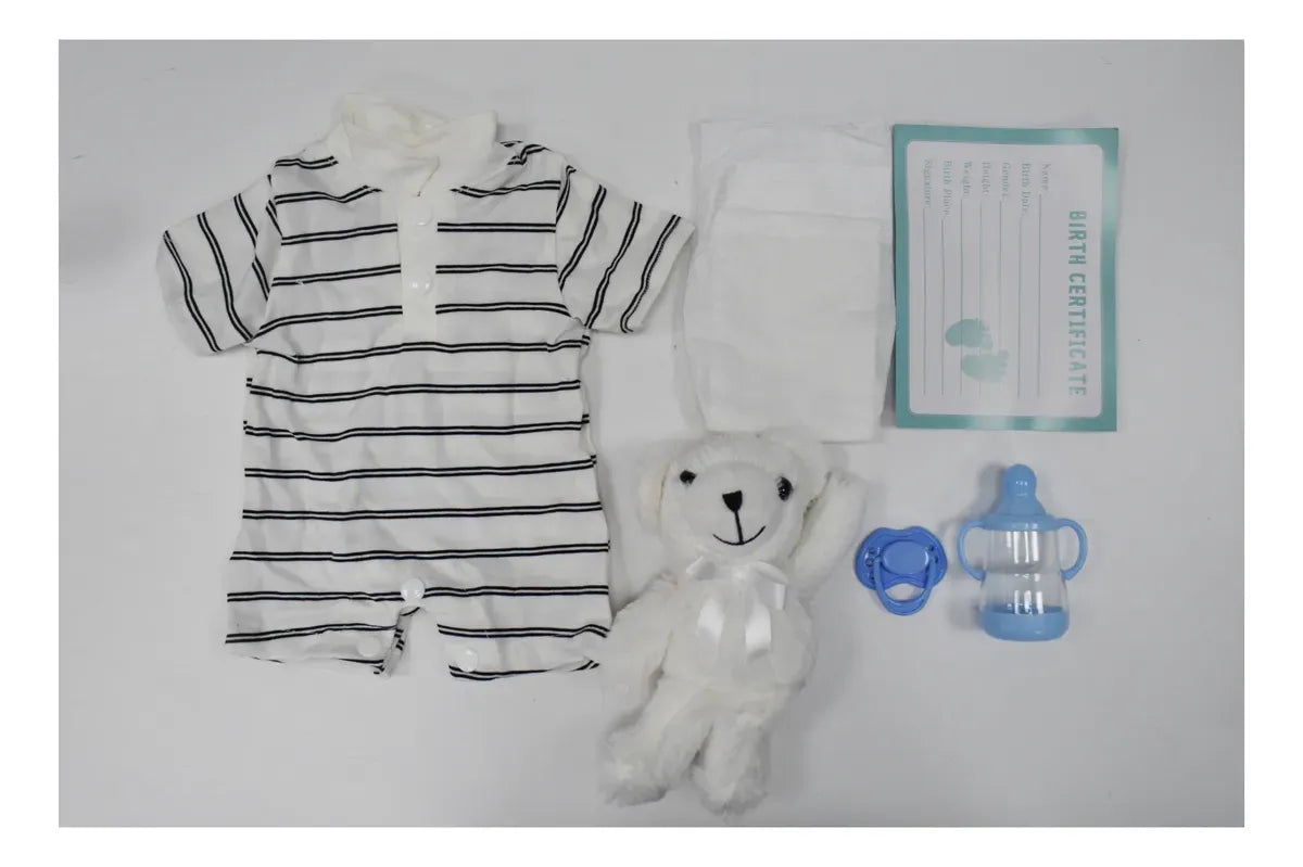 Muñeca Newborn 55 cm con Cabello y Accesorios S43539