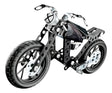 Metal Set Moto Harley 117pz ZY1681318