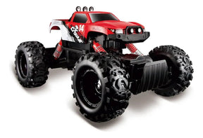 Maisto Rock Crawler a Radio Control Rojo 82746