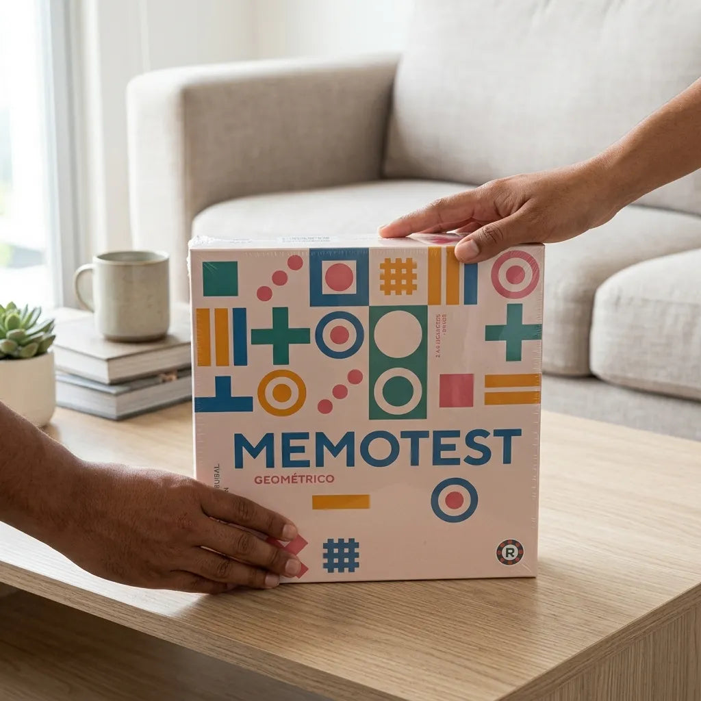 Juego De Mesa didactico Memotest Geometrico 01091517
