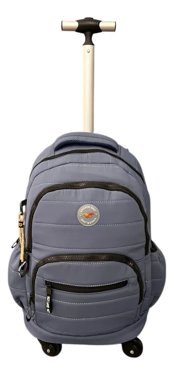 Mochila Carrito Escolar 18 Pulgadas Sl2501a Kinderland Azul