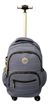 Mochila Carrito Escolar 18 Pulgadas Sl2501a Kinderland Azul