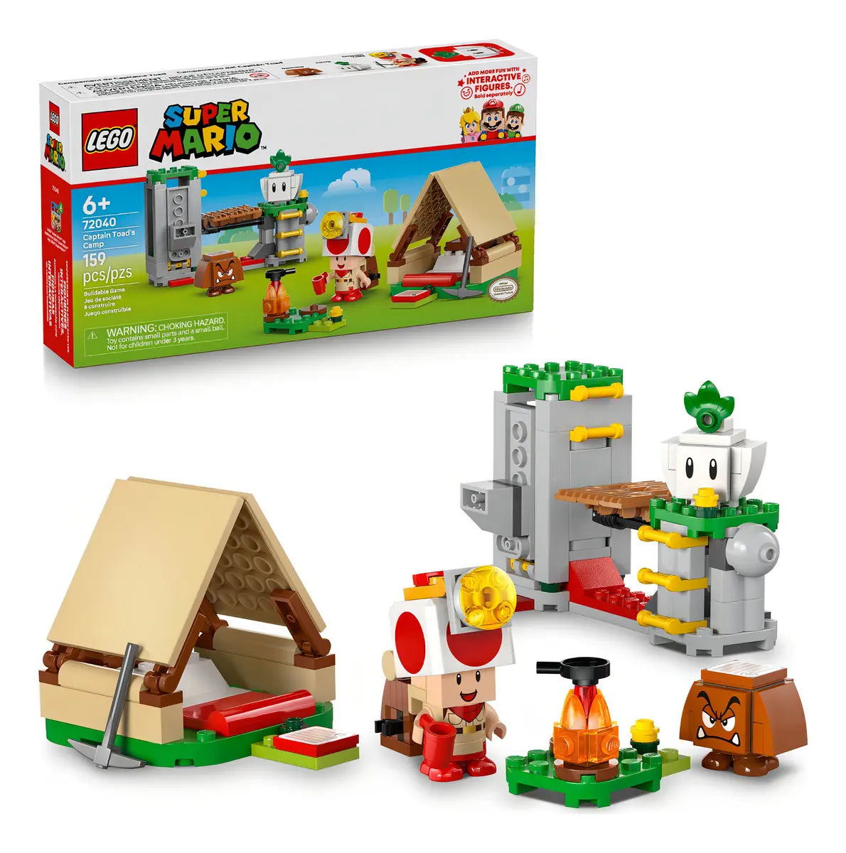 Lego Super Mario: Campamento del Capitán Toad 72040
