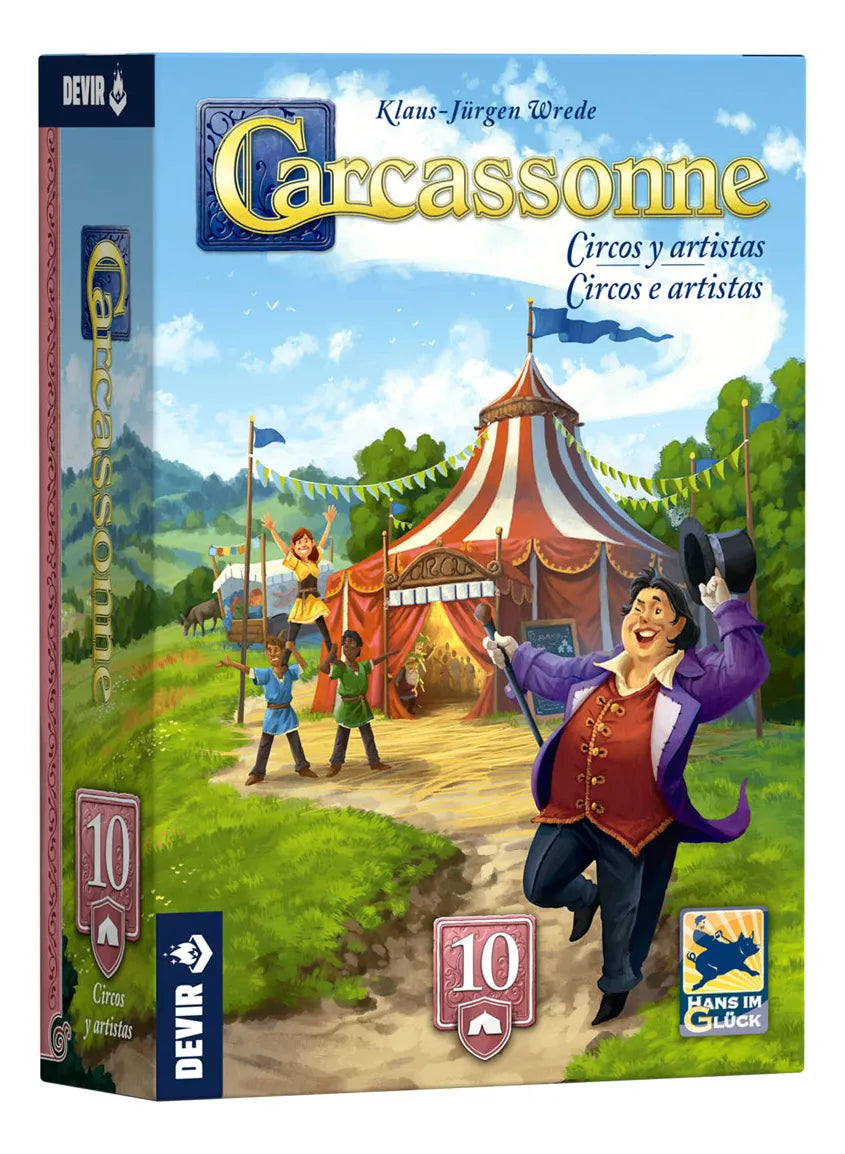 Juego Carcas Circos Y Artistas Devir 40-4268