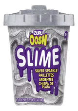 Zuru Oosh Slime Tub 300g Silver Sparkle 8602 7624