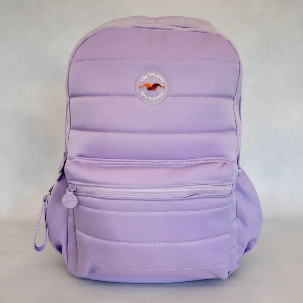 Mochila Espalda 18 Pulgadas Escolar Sl2502l Kinderland Lila