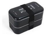 Chimola Lunchbox Doble Vera Negro BZ71