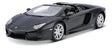 Maisto 1:24 Lamborghini Aventador Roadster Negro Mate 31504
