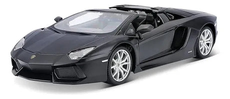 Maisto 1:24 Lamborghini Aventador Roadster Negro Mate 31504
