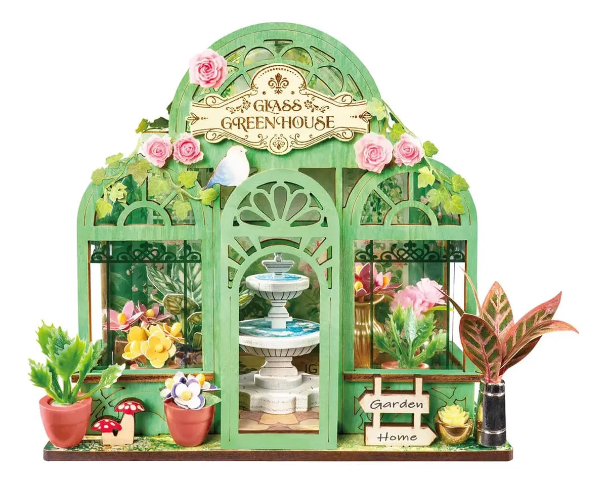 Robotime Puzzle 3d Green Fountain Garden Rolife Ds049