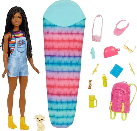 Muñeca Barbie Camping Brooklyn Hdf74 Mattel