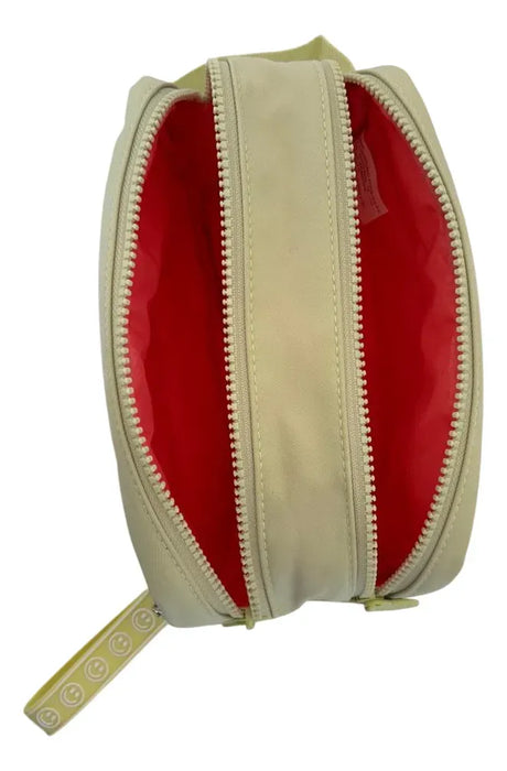 Cartuchera Escolar Doble Cierre Sl2505v Kinderland Verde