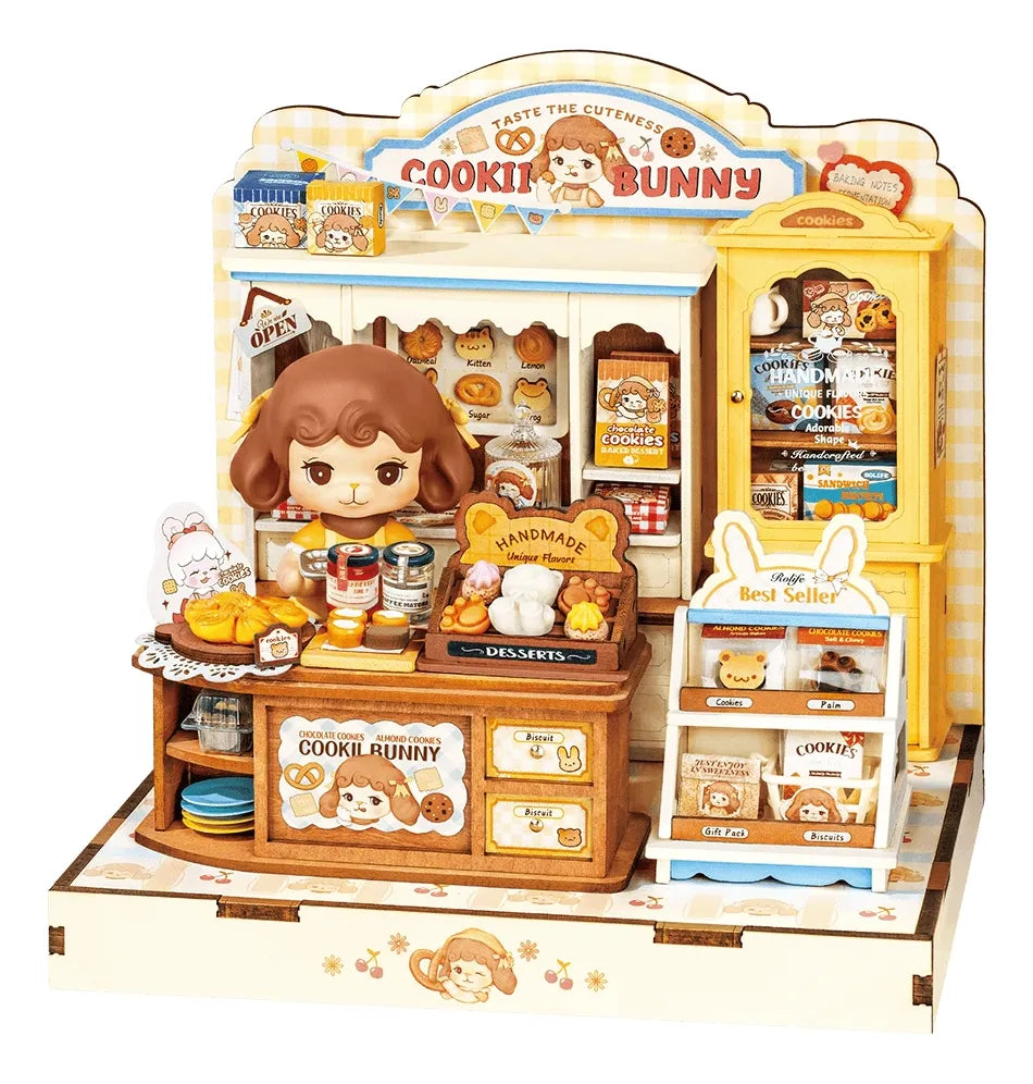 Robotime Rolife Cookii Bunny's Cookie Shop DG177