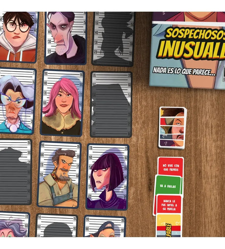 Juego Sospechosos Inusua Bureau SOPIN
