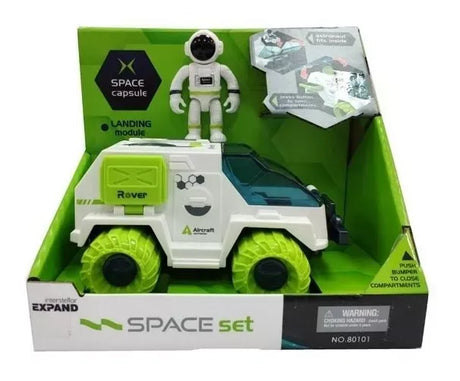 Space Set Auto Espacial Con Astronauta 2006890 Shine