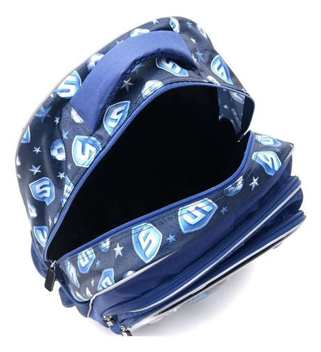 Skora Mochila Espalda Lets Play Futbol Camiseta 18p 42879 Azul