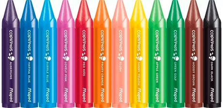 Maped Ceras Grases Color Peps x12 Jumbo 861311