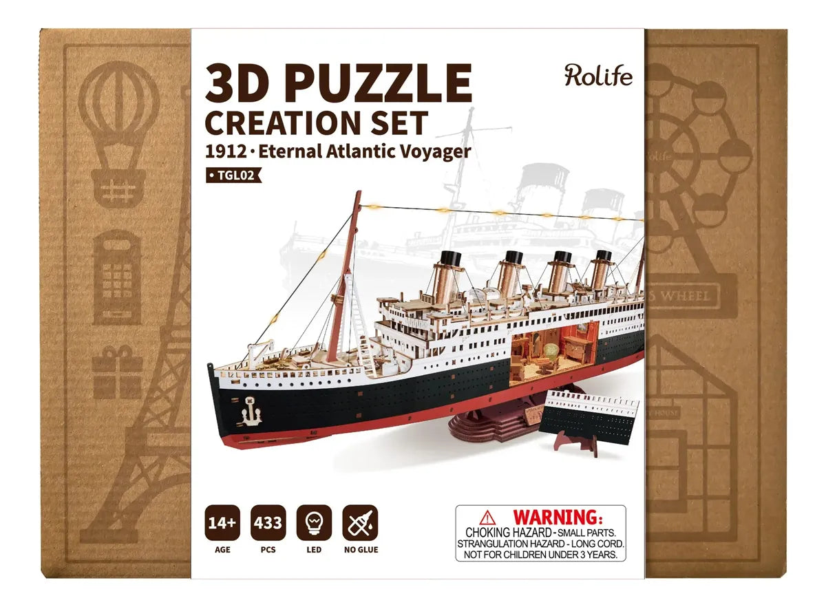 Robotime Rolife 1912 - Eternal Atlantic Voyager TGL02