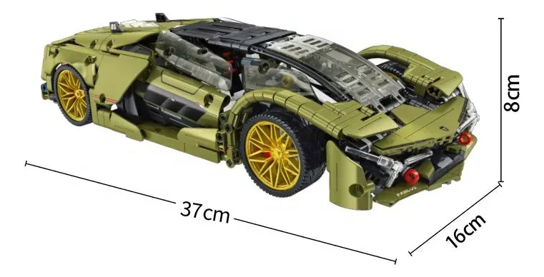 Panlos Brick Auto De Lujo Street Evolution 1406 Pzs 2458323