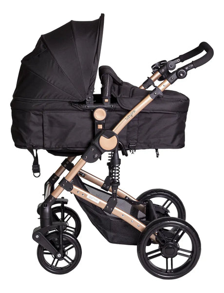 Baby One Cochecito de bebe Duna color negro BOCO-009