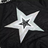 Chimola Campera Bomber Star Talle 10 Black J05