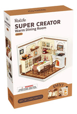 Robotime Rolife Warm Dining Room DW015B