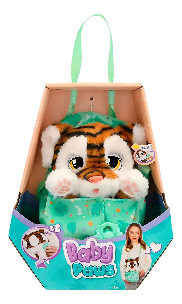 Peluche Baby Paws Interactivo 22cm Animales 99791