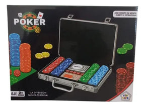 Maletin Set De Poker Kids Club 200 Fichas 56545
