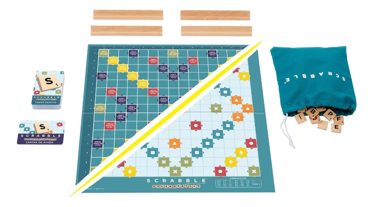 Juego de Mesa Scrabble de Madera Mattel JGY26