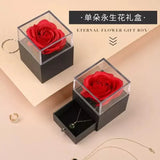 Flor Artificial Rosa 10cm Kl799 Shine Rojo