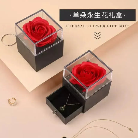 Flor Artificial Rosa 10cm Kl799 Shine Rojo