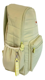 Mochila Espalda 18 Pulgadas Escolar Sl2502v Kinderland Verde