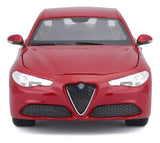 Bburago 1:24 Alfa Romeo Giulia 2016 Rojo Metalizado 18-21080