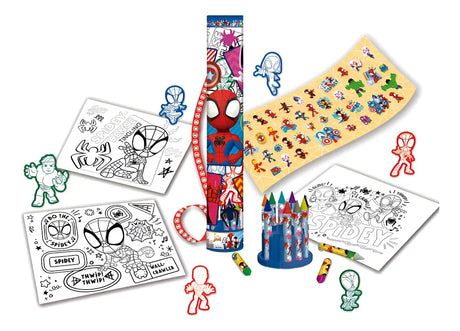 Mega Tubo Set De Arte Spidey Vsp13203