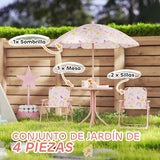 Set de Jardín Infantil de 4 Piezas con Estampado SL6314