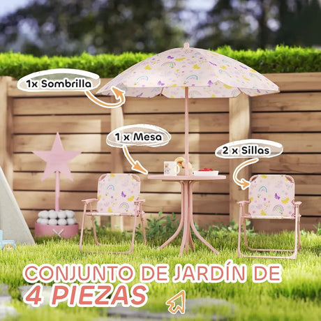 Set de Jardín Infantil de 4 Piezas con Estampado SL6314