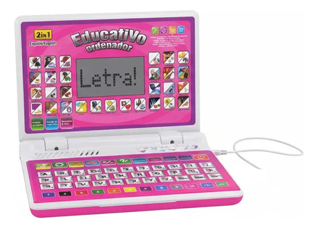 Notebook Educativa Español-ingles 2en 1 7182 (683es) Rosa