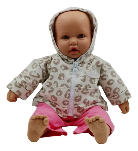 Le Bebot Camille con pantaloncito y camperita con capucha LB-256