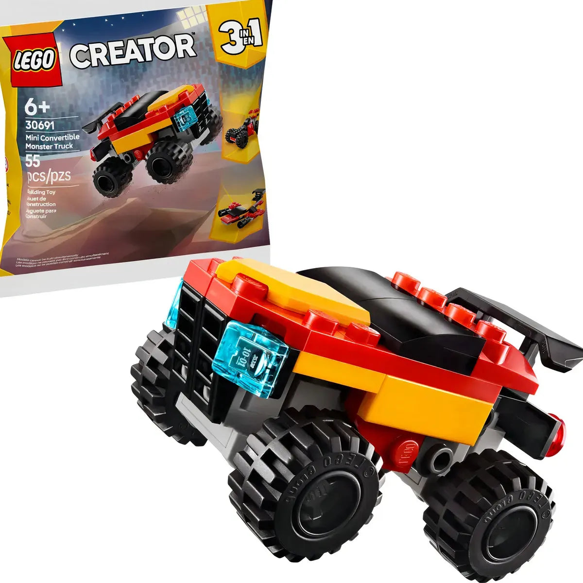 Lego Bolsa Monstruo Convertible Mini 30691