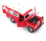 Bburago 1:24 Land Rover Serie II Rojo 18-22063