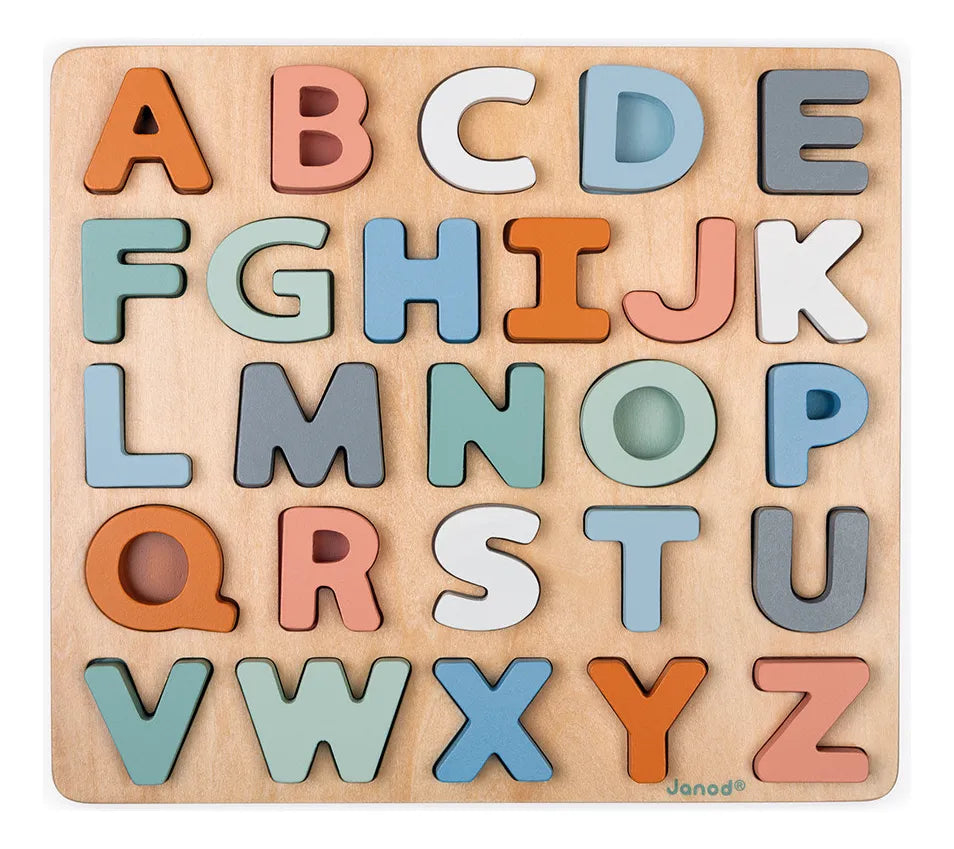 Janod Puzzle Madera Sweet Cocoon Abecedario J04412