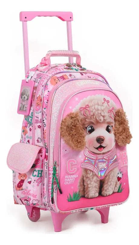 Chimola Mochila Carro 18p Poodle BT278